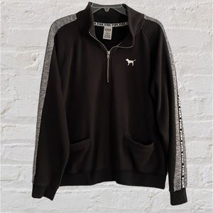 Victoria’s Secret PINK sweatshirt, black; size large